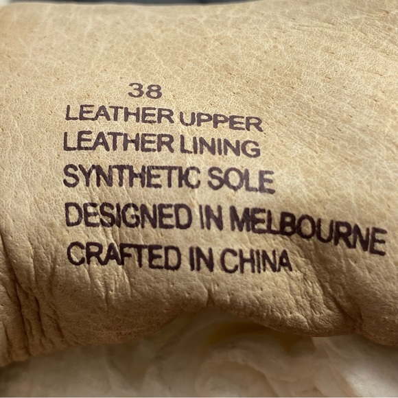 Bared Dovekie 2 Leather Sneakers Color Black SZ 7.5/8 - Picture 10 of 11